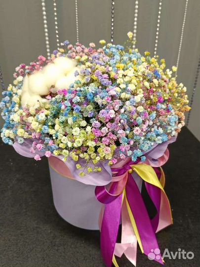 Гипсофила в коробке