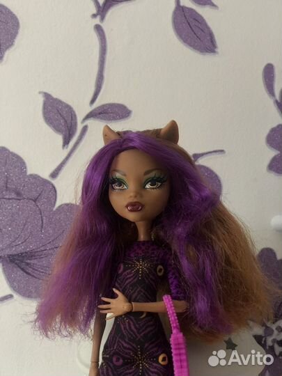 Кукла Монстер Хай клодин вульф страх камера мотор