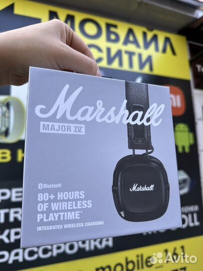 Беспроводные наушники Marshall Major IV