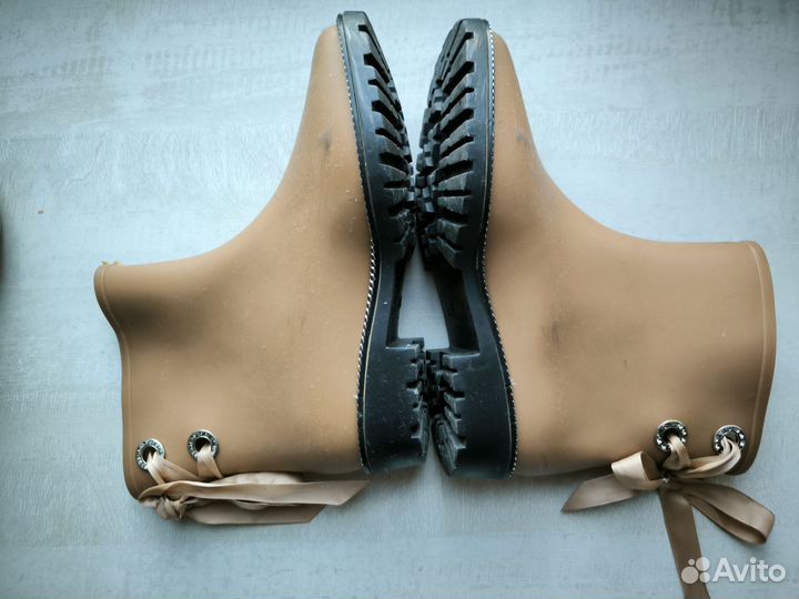 Резиновые сапожки девочка 22см