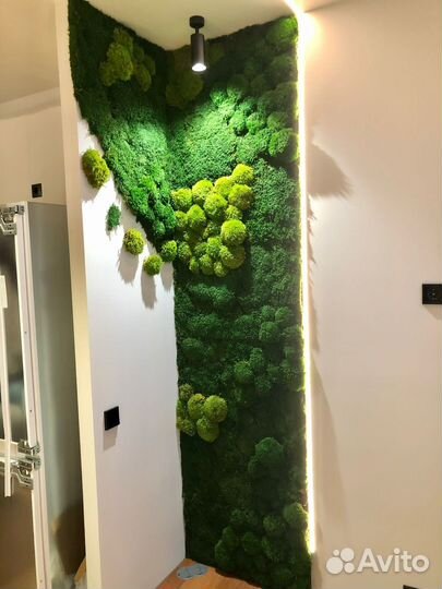 Вертикальное искусственное озеленение