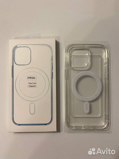 Чехол на iPhone 14 Pro max прозрачный