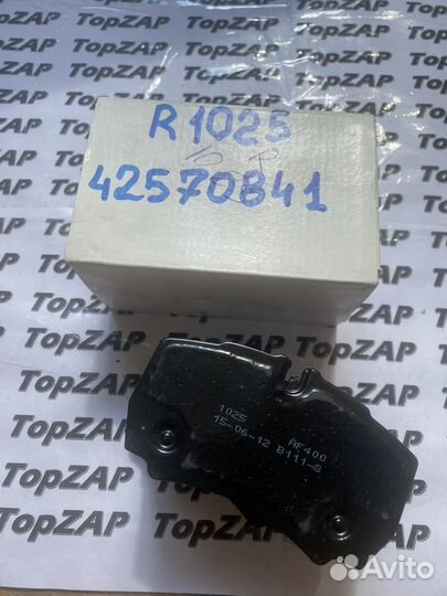 Тормозные колодки ross R-1025.(42570841).Новое