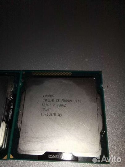 Процессор Intel celeron g470, core i3