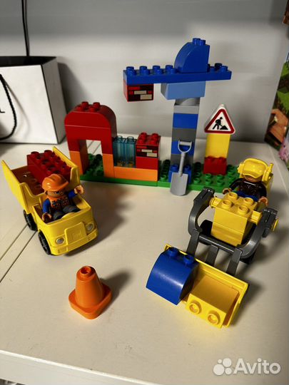 LEgo Duplo 10518 Моя первая стройплощадка