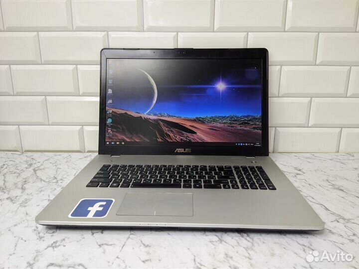 Ноутбук Asus N76 Core i7/Ram 12gb/GT 740/SSD+HDD
