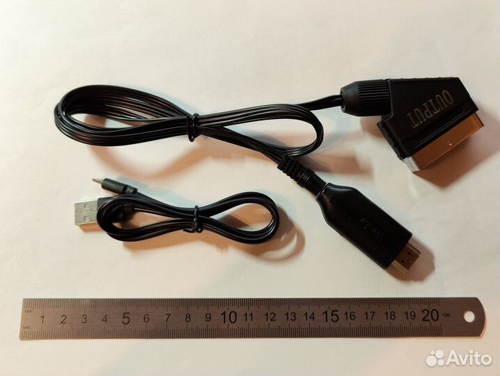 Кабель-Переходник Hdmi-Scart (1 метр)