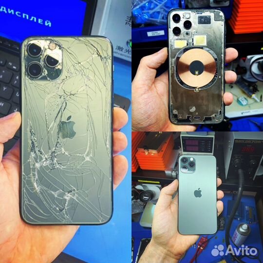 Ремонт iPhone. Замена экрана аккумулятора iPhone