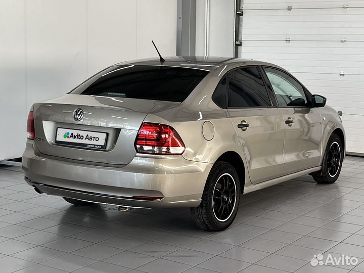 Volkswagen Polo 1.6 AT, 2016, 163 450 км