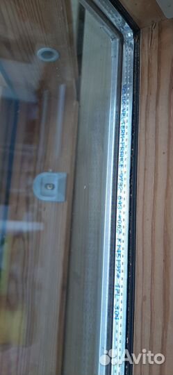 Два мансардных окна velux бу 98х78 деревянные