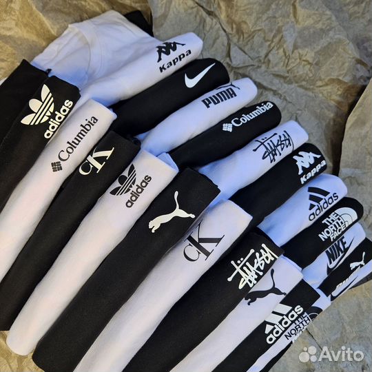 Футболки малый опт adidas 56 бел