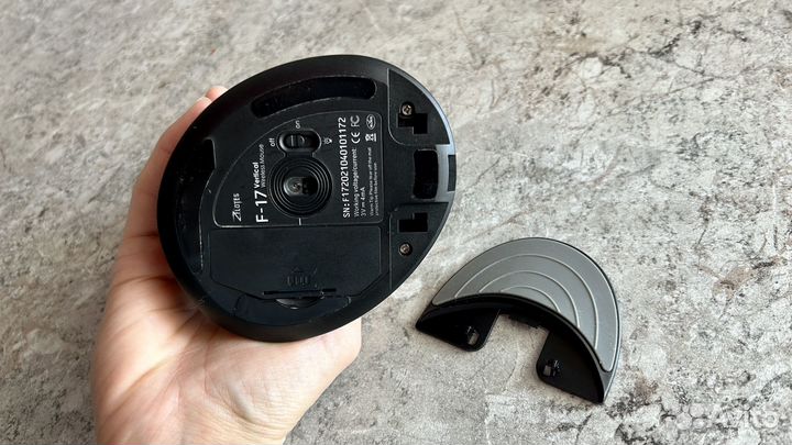 Мышь вертикальная беспроводная