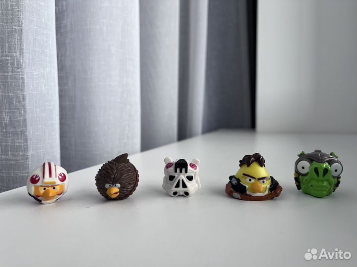 Angry birds фигурки star wars Звёдные войны