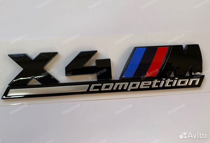 Шильд BMW X3M X4M X5M X6M X7M Competition глянец