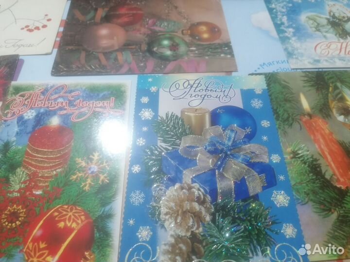 Открытки новогодние сср