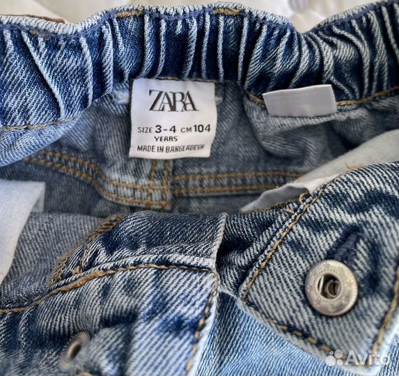Джинсы zara на мальчика 104