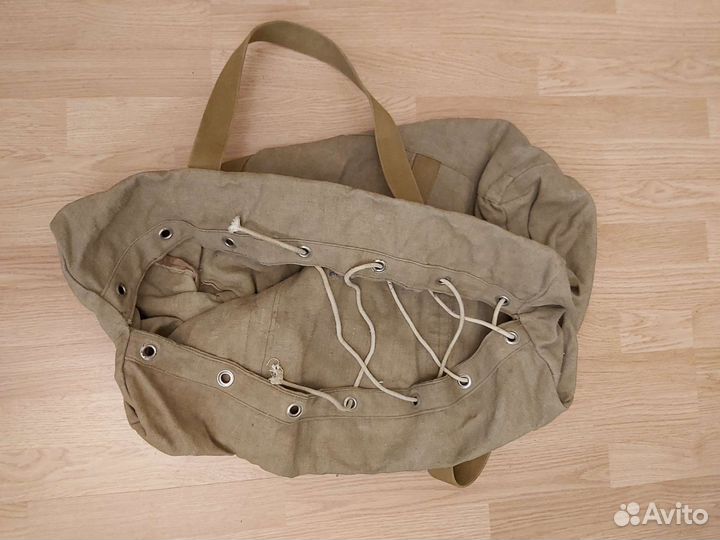 Баул армейский брезентовый СССР