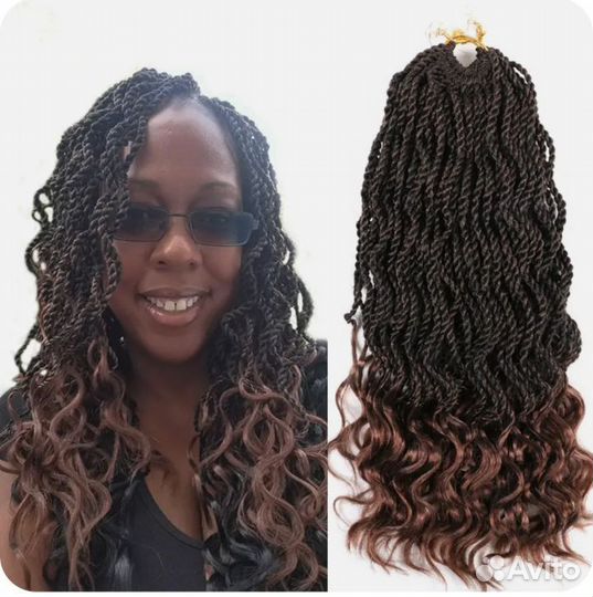 Комплект афрокос+ хвост в подарок