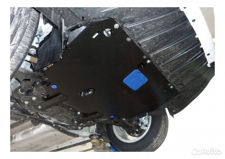 Защита картера и кпп стальная