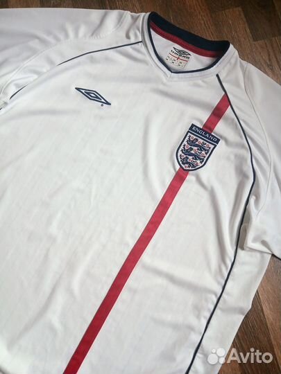 Винтажная футболка Umbro сборная Англии