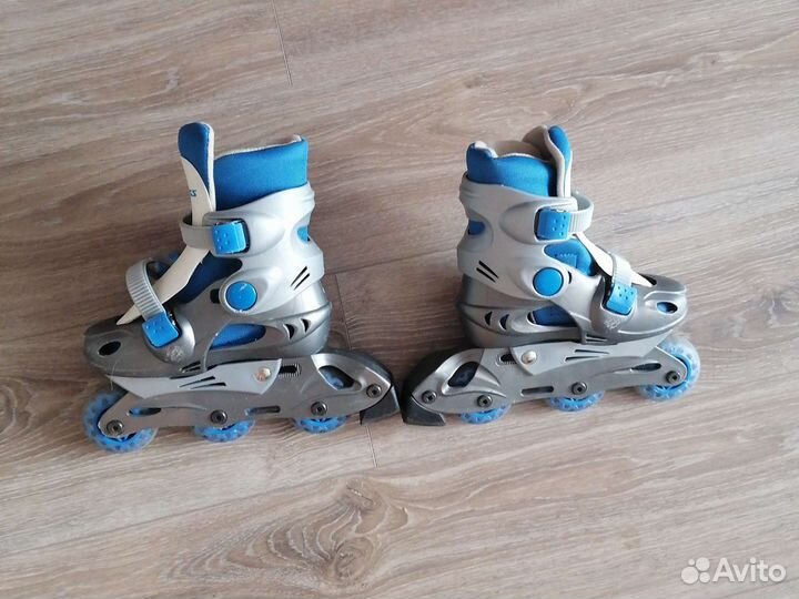Роликовые коньки детские раздвижные