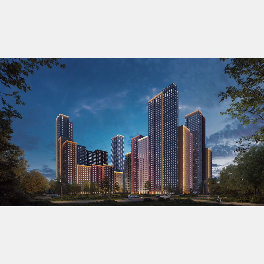 2-к. квартира, 58,6 м², 27/27 эт.