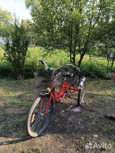 Трехколесный велосипед для взрослых