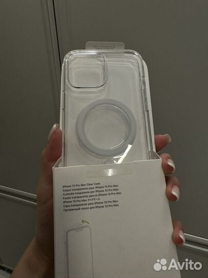 Чехол на iPhone 13 pro max clear case оригинал