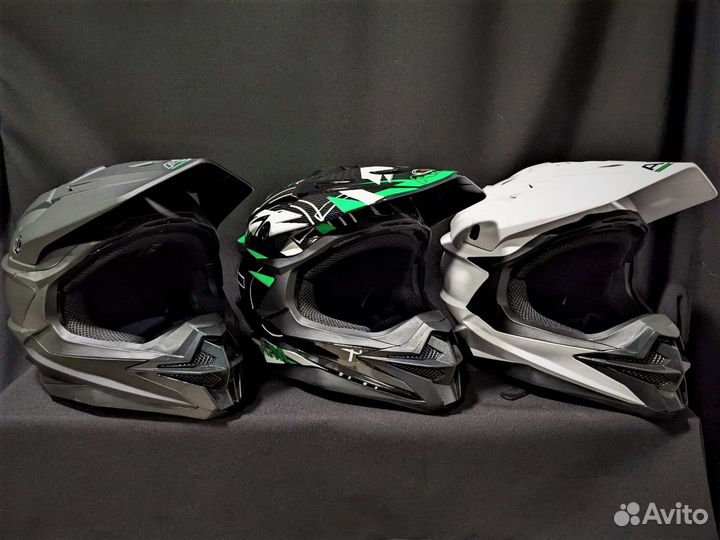 Мото шлем кросс эндуро AIM мотошлем новый