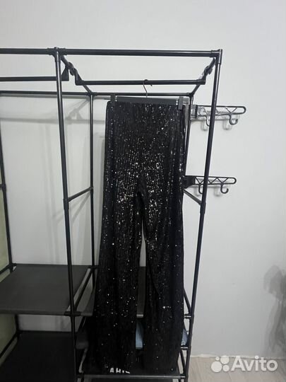 Брюки с пайетками