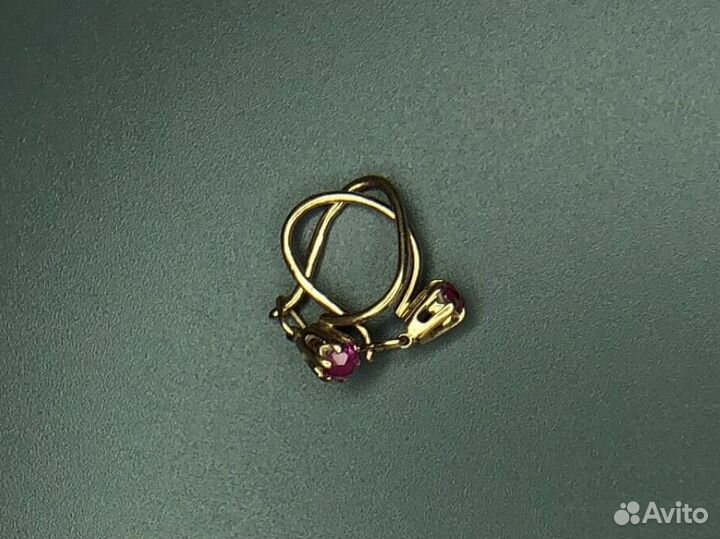 Золотые серьги 585 СССР