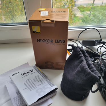 Объектив 85mm f/1.8G AF-S Nikkor