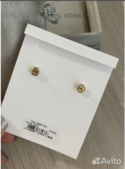 Оригинальный серёжки от Michael Kors