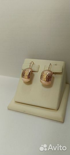 Золотые серьги