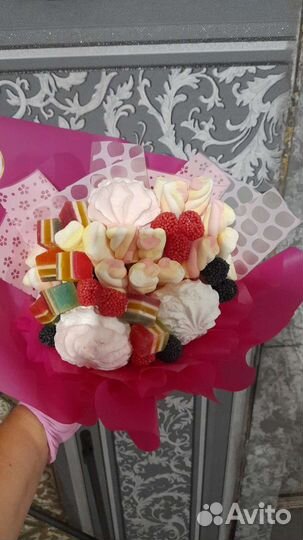 Букеты из мыльных цветов