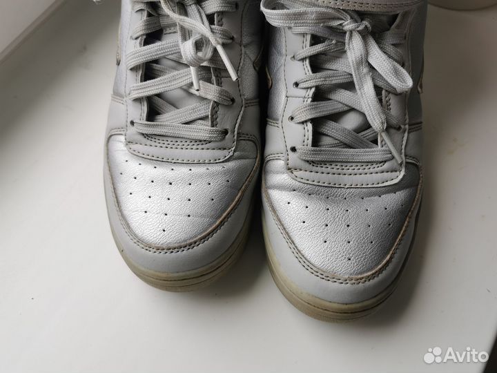 Кроссовки женские серебро fila 36 р