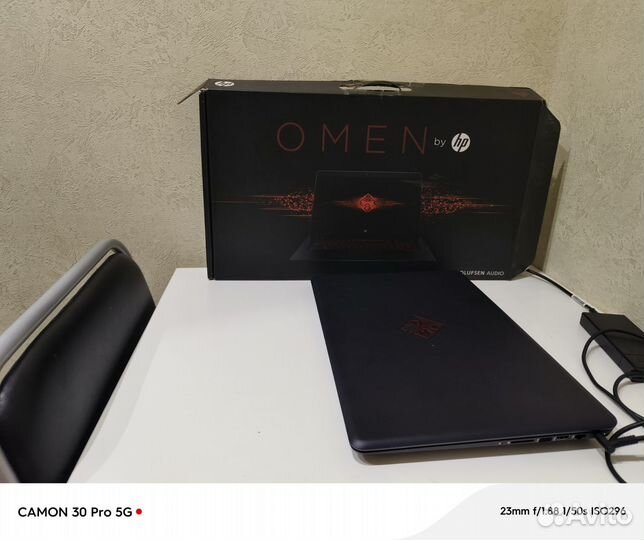 Большой игровой ноутбук HP omen 17