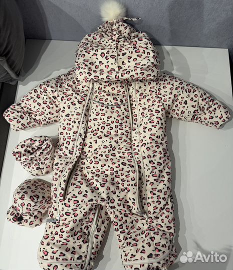 Зимний комбинезон для девочки 80