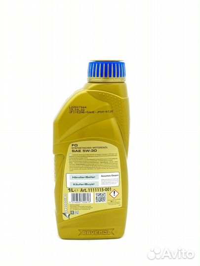 Ravenol 5w30 FO (1л) 4014835722613