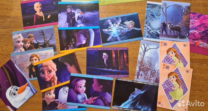 Panini. Карточки панини Холодное сердце, frozen 2