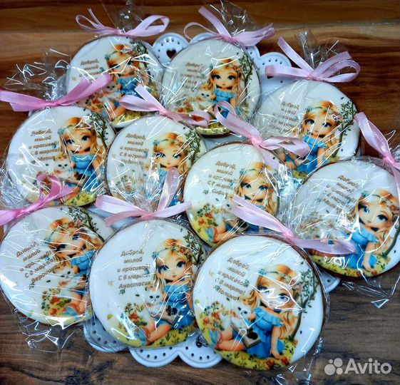 Пряники угощения в детский сад, школу