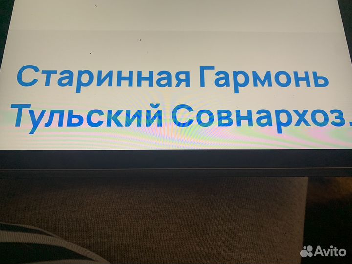 Гармонь тульская