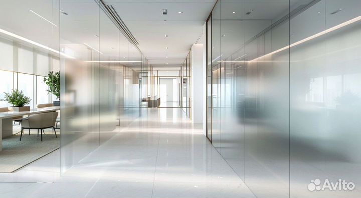 Стеклянное ограждение лестницы на заказ