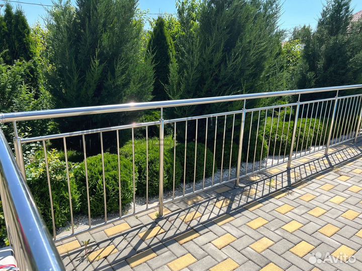 Перила ограждения поручни из нержавейки