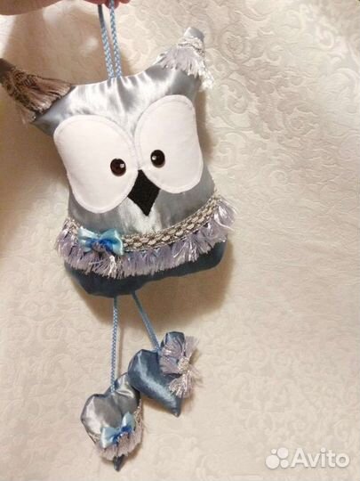 Новая. Игрушка сова, ручная работа