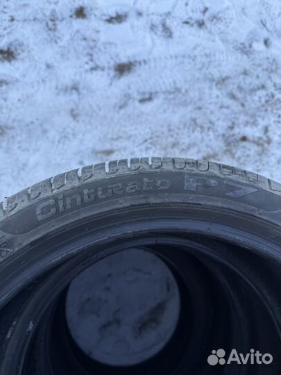 Pirelli Cinturato P7 245/40 R19 и 275/35 R19