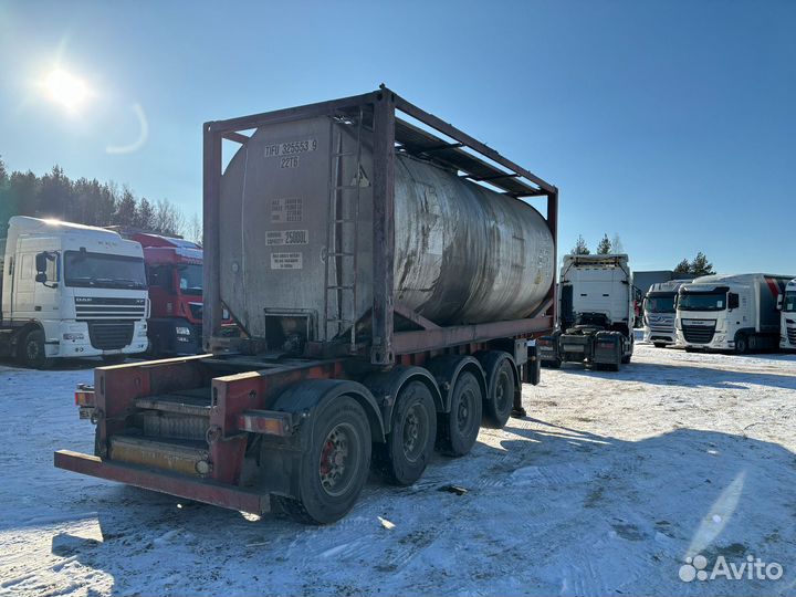 Полуприцеп контейнеровоз Van Hool контейнеровоз, 2002