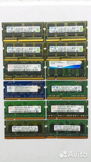 Оперативная память для ноутбуков