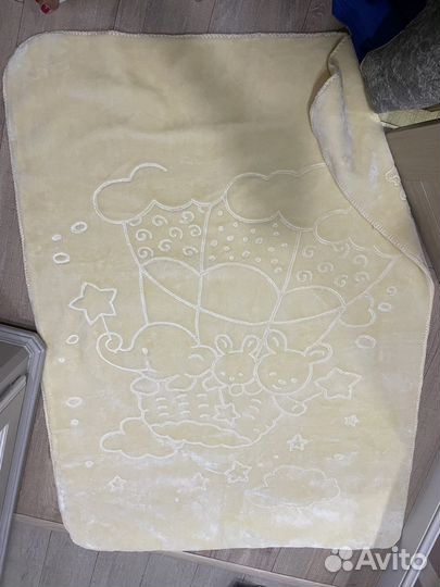 Детский теплый плед