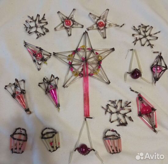 Елочные игрушки СССР одним лотом